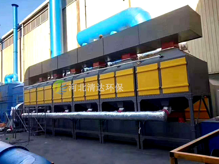 噴涂生產(chǎn)線VOCs廢氣處理設(shè)備